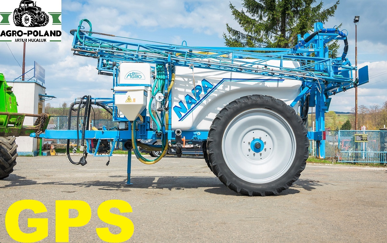 AGRIO NAPA 3000 - GPS - 2007 ROK - 18 M - מרסס נגרר: תמונה 1 AGRIO NAPA 3000 - GPS - 2007 ROK - 18 M - מרסס נגרר: תמונה 1