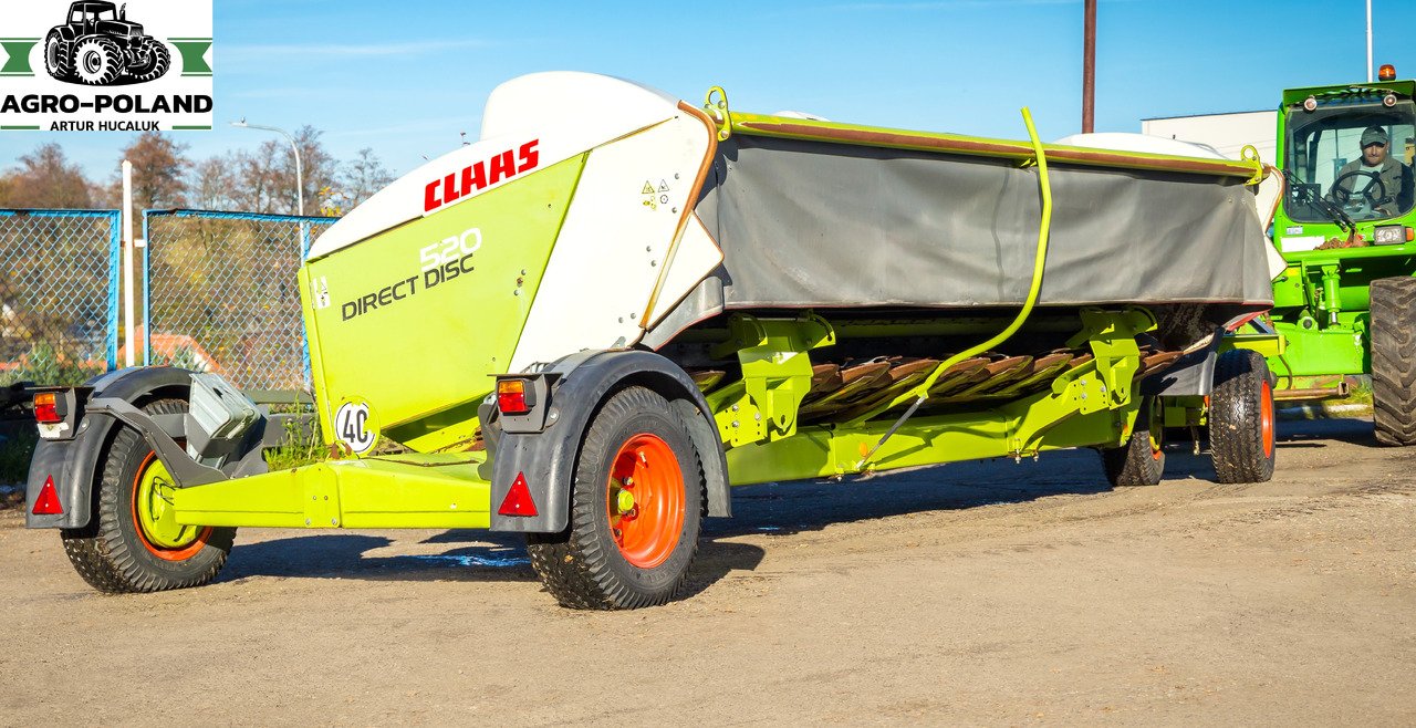 CLAAS DIRECT DISC 520 CENTOUR PRO NT - 2014 rok - מקצרת מספוא: תמונה 1 CLAAS DIRECT DISC 520 CENTOUR PRO NT - 2014 rok - מקצרת מספוא: תמונה 1