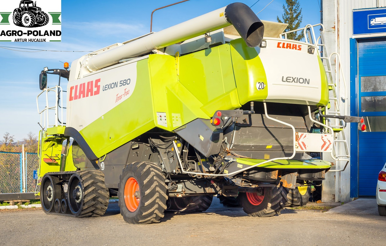CLAAS LEXION 580 TT - 3326 h - 2008 ROK - QUANTIMETER + VARIO 750 - LASER PILOT - מקצרת קומבינה: תמונה 4 CLAAS LEXION 580 TT - 3326 h - 2008 ROK - QUANTIMETER + VARIO 750 - LASER PILOT - מקצרת קומבינה: תמונה 4