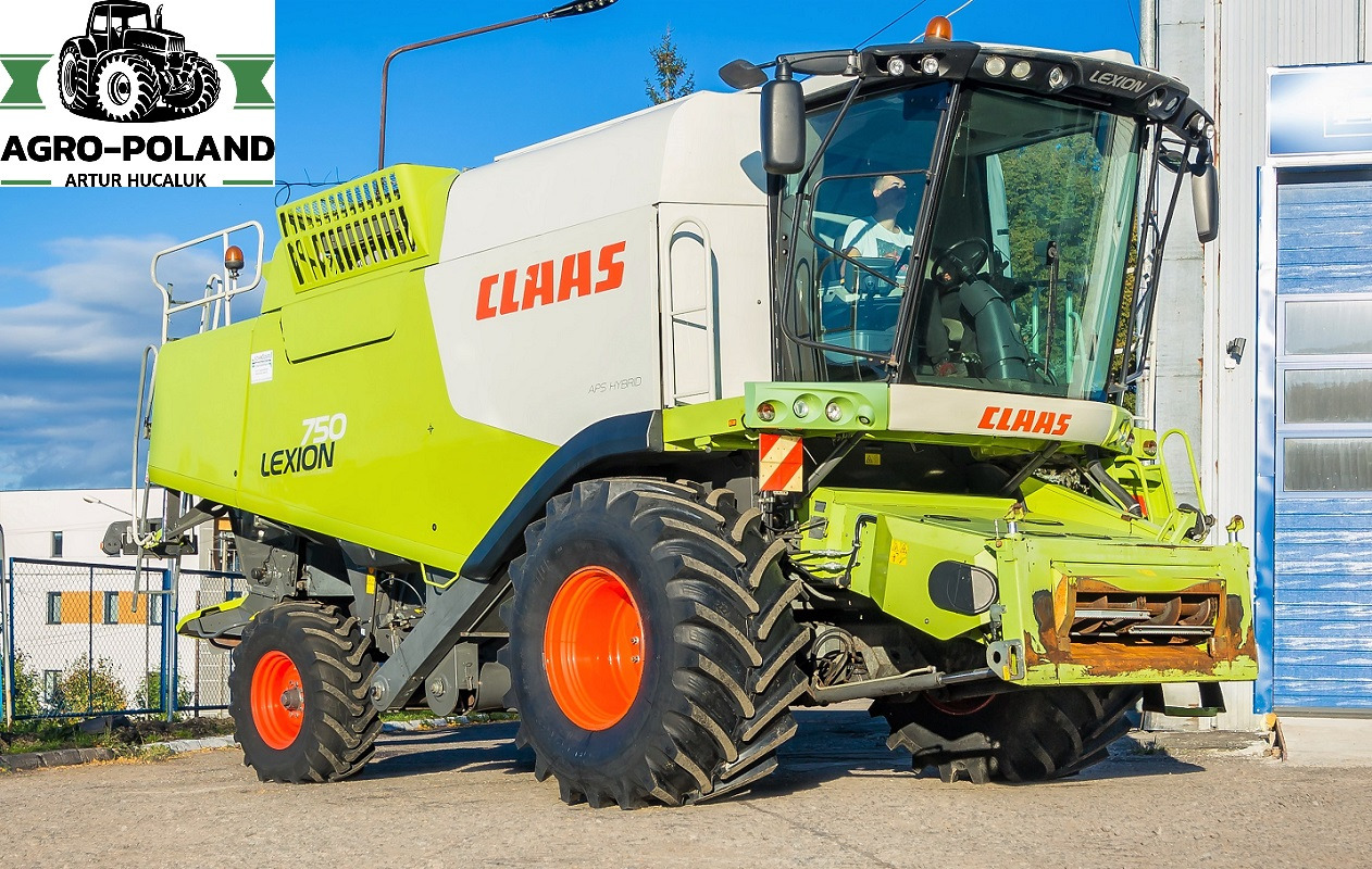 CLAAS LEXION 750 - 2012 ROK - 1650 h - 7.5 M - מקצרת קומבינה: תמונה 1 CLAAS LEXION 750 - 2012 ROK - 1650 h - 7.5 M - מקצרת קומבינה: תמונה 1