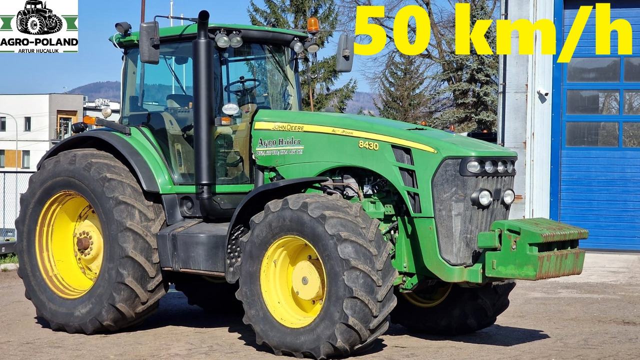 JOHN DEERE 8430 - 2008 ROK - 50 km/h - 11.206 h - טרקטור חקלאי: תמונה 1 JOHN DEERE 8430 - 2008 ROK - 50 km/h - 11.206 h - טרקטור חקלאי: תמונה 1