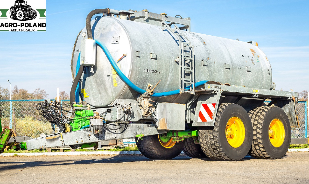 JOSKIN 14000 TS KOMFORT 2 - 2007 ROK - 14000 L - SKRĘTNA OŚ - מכל תערובת: תמונה 1 JOSKIN 14000 TS KOMFORT 2 - 2007 ROK - 14000 L - SKRĘTNA OŚ - מכל תערובת: תמונה 1