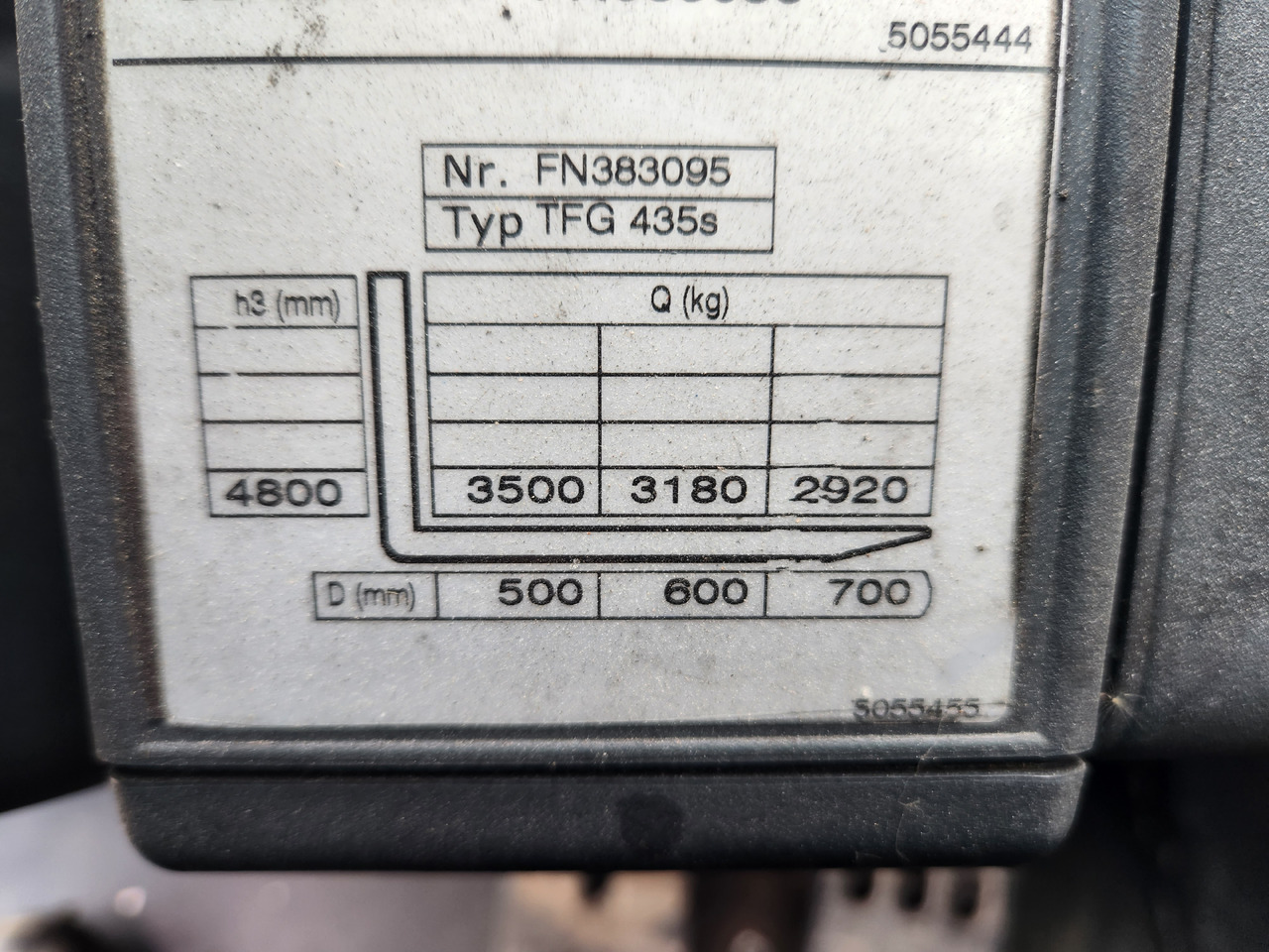 JUGHEINRICH TFG435s - מלגזת LPG: תמונה 2 JUGHEINRICH TFG435s - מלגזת LPG: תמונה 2