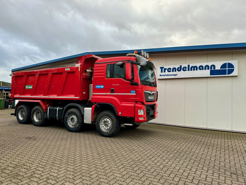 MAN TGS 41.510 EZ 05.2021 8x4 Kipper 18 qm Hinterkipper Hardox Steel - מזהיר: תמונה 1 MAN TGS 41.510 EZ 05.2021 8x4 Kipper 18 qm Hinterkipper Hardox Steel - מזהיר: תמונה 1