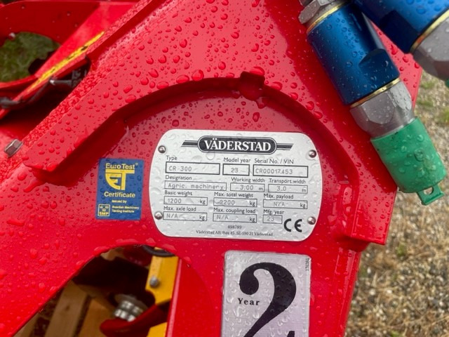 VÄDERSTAD Carrier 300 - משדדת דיסק: תמונה 3 VÄDERSTAD Carrier 300 - משדדת דיסק: תמונה 3