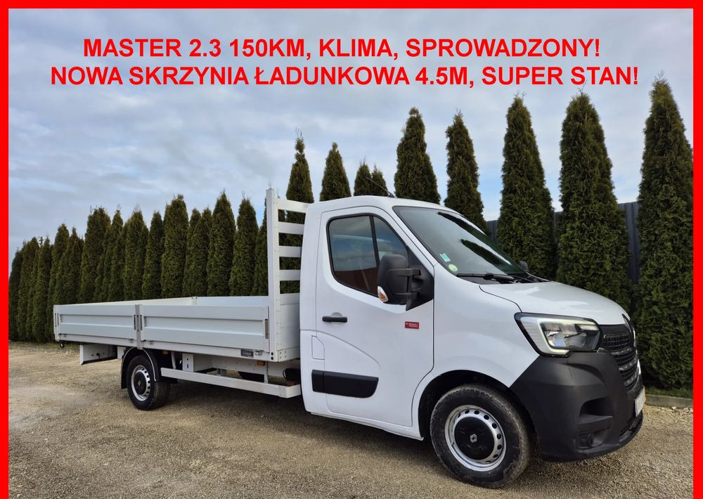 Renault Master 2.3 150KM/ Nowa Skrzynia 4.5m/ - כלי רכב מסחרי במיטה שטוחה: תמונה 1 Renault Master 2.3 150KM/ Nowa Skrzynia 4.5m/ - כלי רכב מסחרי במיטה שטוחה: תמונה 1