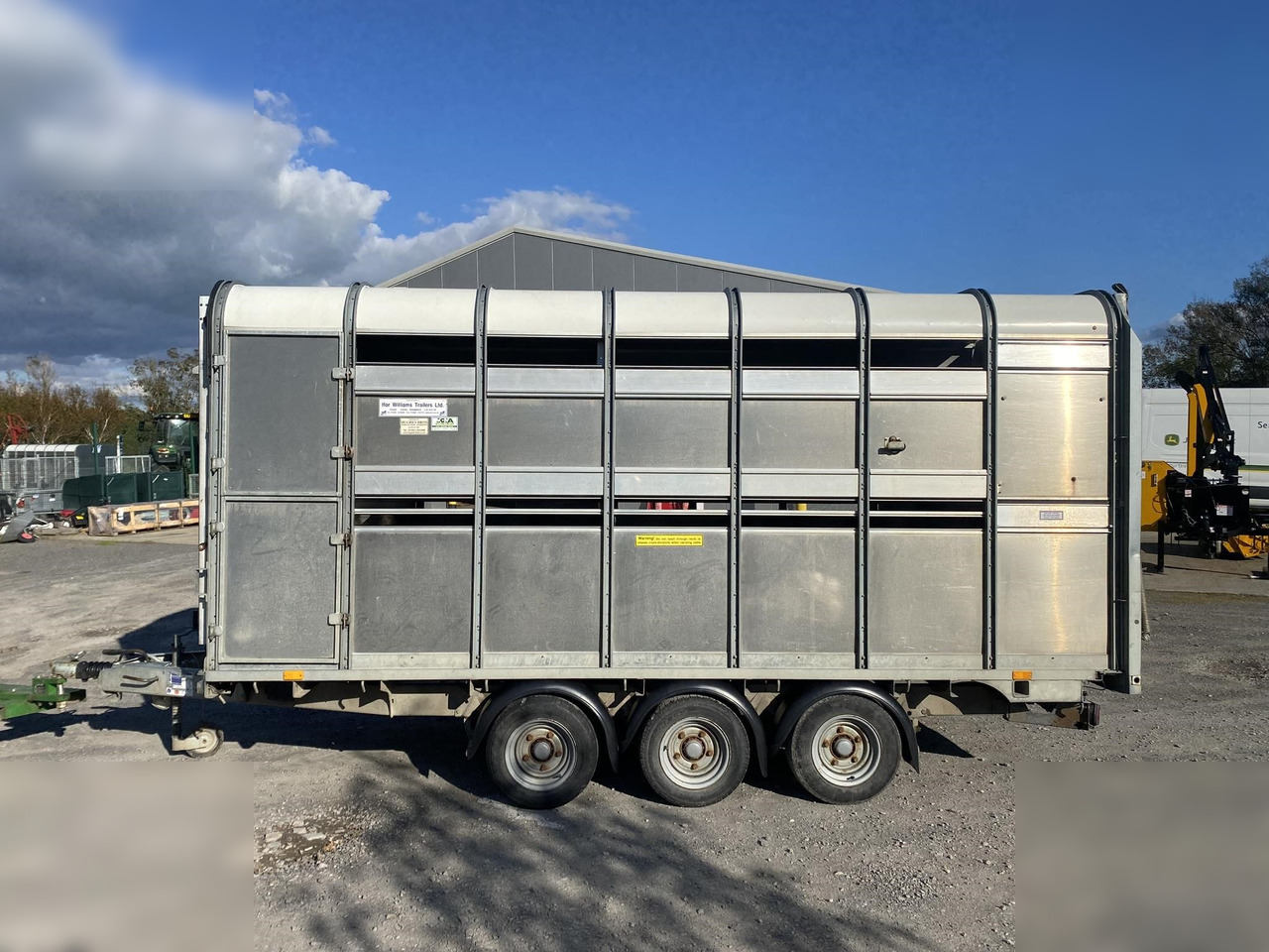 2017 IFOR WILLIAMS DP120G - קרון נגרר להובלת בעלי חיים: תמונה 2 2017 IFOR WILLIAMS DP120G - קרון נגרר להובלת בעלי חיים: תמונה 2