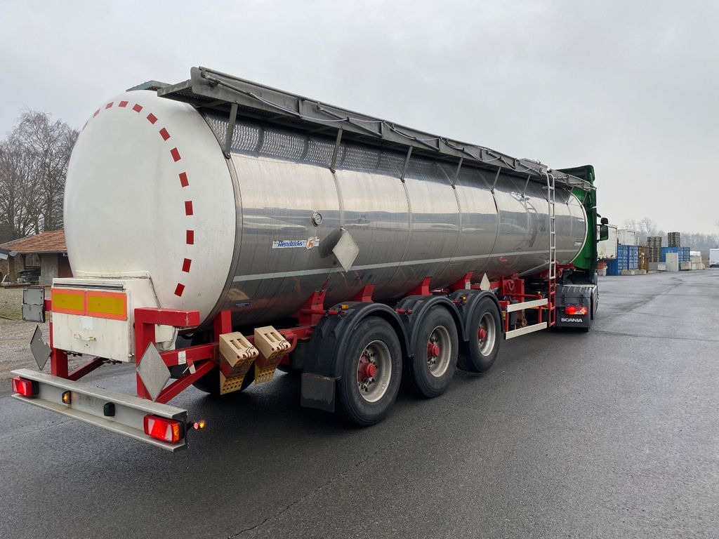 Hendricks Chemie L4BH/26.000 l 1 Kammer/ Chassis:Krause - סמיטריילר מכל: תמונה 2 Hendricks Chemie L4BH/26.000 l 1 Kammer/ Chassis:Krause - סמיטריילר מכל: תמונה 2
