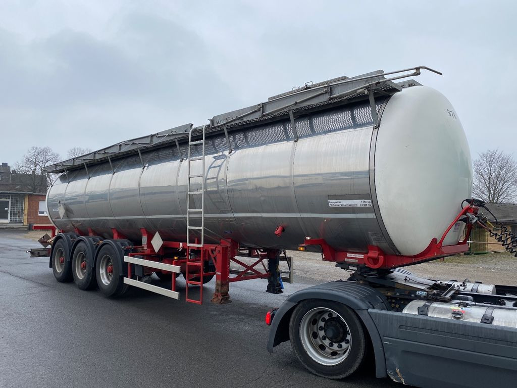 Hendricks Chemie L4BH/26.000 l 1 Kammer/ Chassis:Krause - סמיטריילר מכל: תמונה 3 Hendricks Chemie L4BH/26.000 l 1 Kammer/ Chassis:Krause - סמיטריילר מכל: תמונה 3