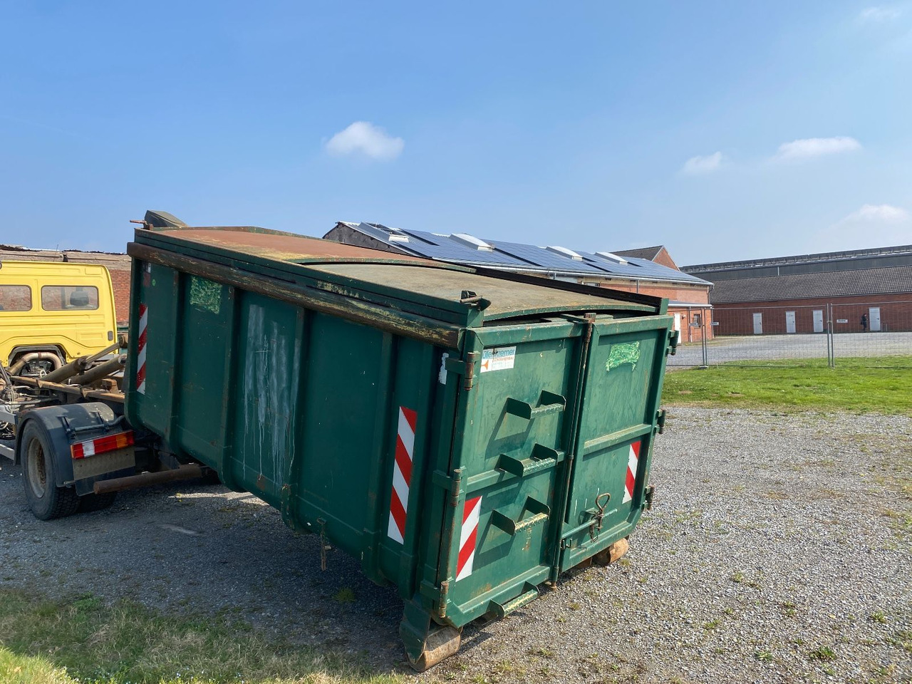 Hüllenkremer 10 cbm Stahlcontainer mit Deckel - מכולת גלגול: תמונה 2 Hüllenkremer 10 cbm Stahlcontainer mit Deckel - מכולת גלגול: תמונה 2
