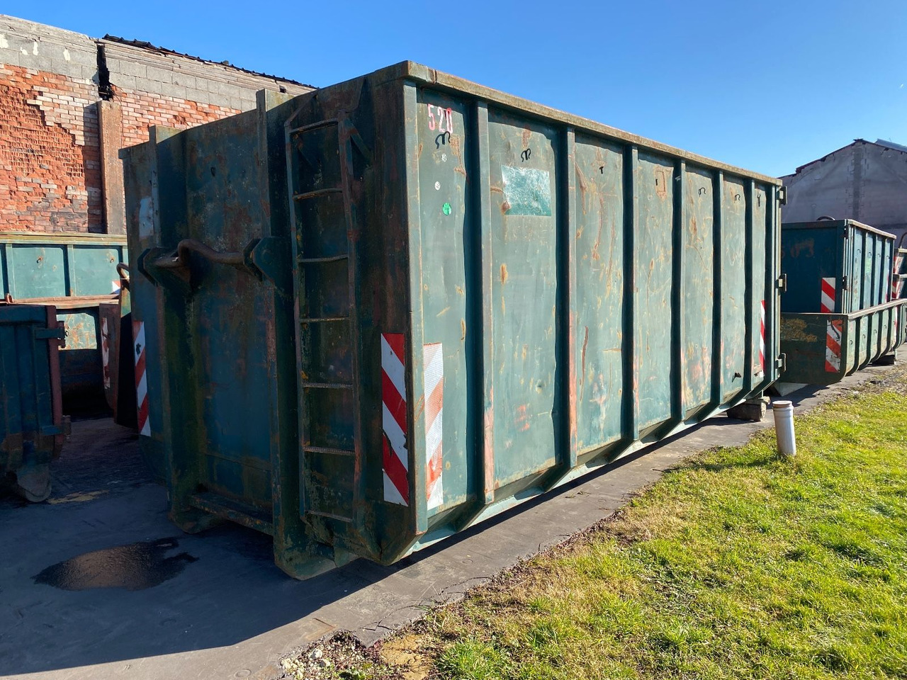 Hüllenkremer 23 cbm Stahlcontainer - מכולת גלגול: תמונה 1 Hüllenkremer 23 cbm Stahlcontainer - מכולת גלגול: תמונה 1