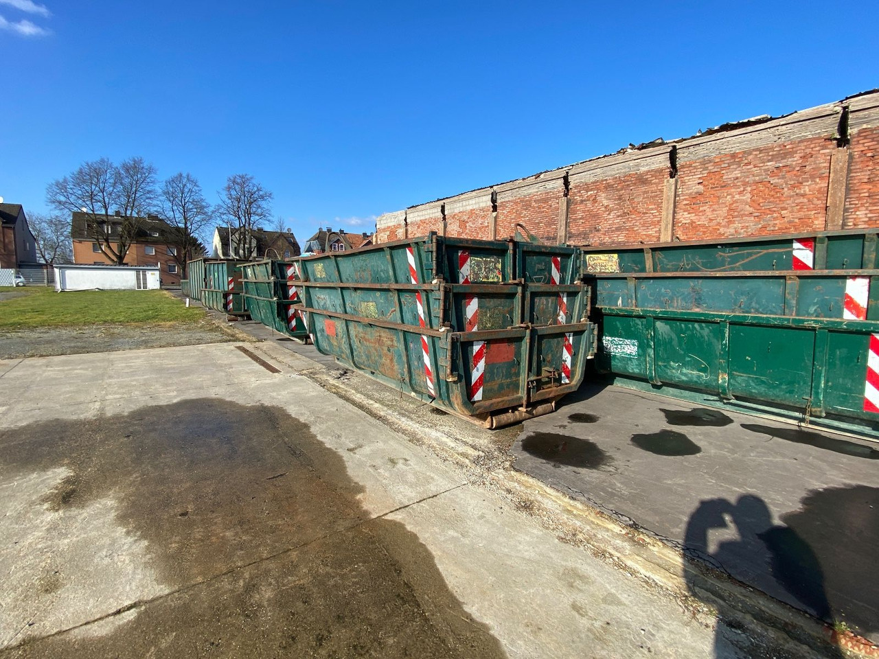 Hüllenkremer 6 cbm Stahlcontainer stapelbar - מכולת גלגול: תמונה 3 Hüllenkremer 6 cbm Stahlcontainer stapelbar - מכולת גלגול: תמונה 3