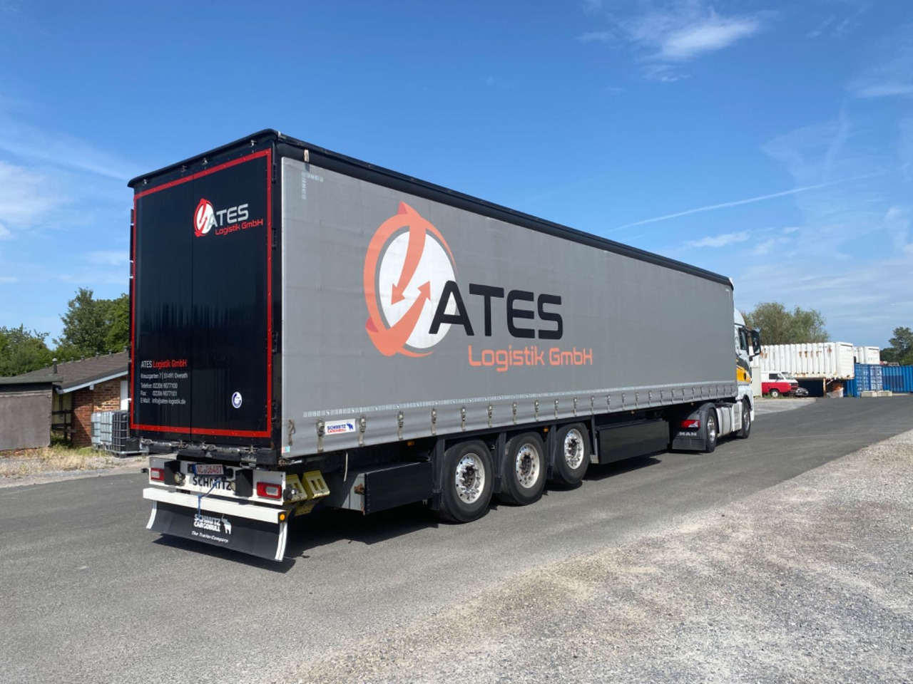 Schmitz Cargobull SCS 24/ Tautliner/Liftachse/Alufelgen/Pal.Kasten - סמיטריילר עם וילונות צד: תמונה 2 Schmitz Cargobull SCS 24/ Tautliner/Liftachse/Alufelgen/Pal.Kasten - סמיטריילר עם וילונות צד: תמונה 2