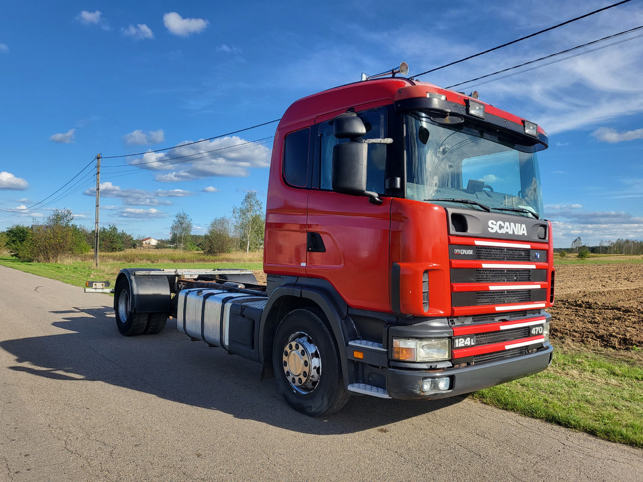 SCANIA 124 - משאית עם שלדת תא: תמונה 1 SCANIA 124 - משאית עם שלדת תא: תמונה 1