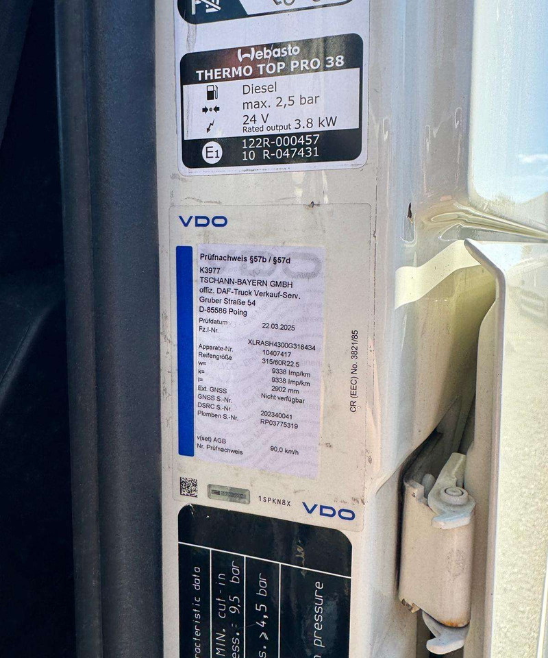 DAF XF480 SSC Retarda - משאית עם שלדת תא: תמונה 4 DAF XF480 SSC Retarda - משאית עם שלדת תא: תמונה 4