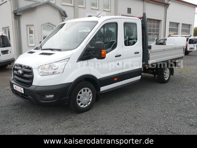Ford Transit FT 350 L3 VA Pritsche DoKa Klima AHK - כלי רכב מסחרי במיטה שטוחה: תמונה 1 Ford Transit FT 350 L3 VA Pritsche DoKa Klima AHK - כלי רכב מסחרי במיטה שטוחה: תמונה 1