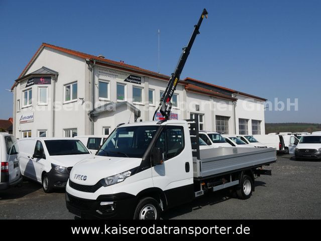Iveco Daily 40c15 HA Pritsche Kran Hiab 995Kg Klima - כלי רכב מסחרי במיטה שטוחה: תמונה 3 Iveco Daily 40c15 HA Pritsche Kran Hiab 995Kg Klima - כלי רכב מסחרי במיטה שטוחה: תמונה 3