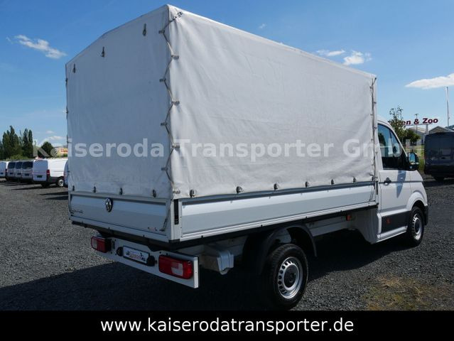 Volkswagen Crafter 35 TDI VA Einzelkabine Pritsche Plane - כלי רכב מסחרי עם וילונות צד: תמונה 4 Volkswagen Crafter 35 TDI VA Einzelkabine Pritsche Plane - כלי רכב מסחרי עם וילונות צד: תמונה 4
