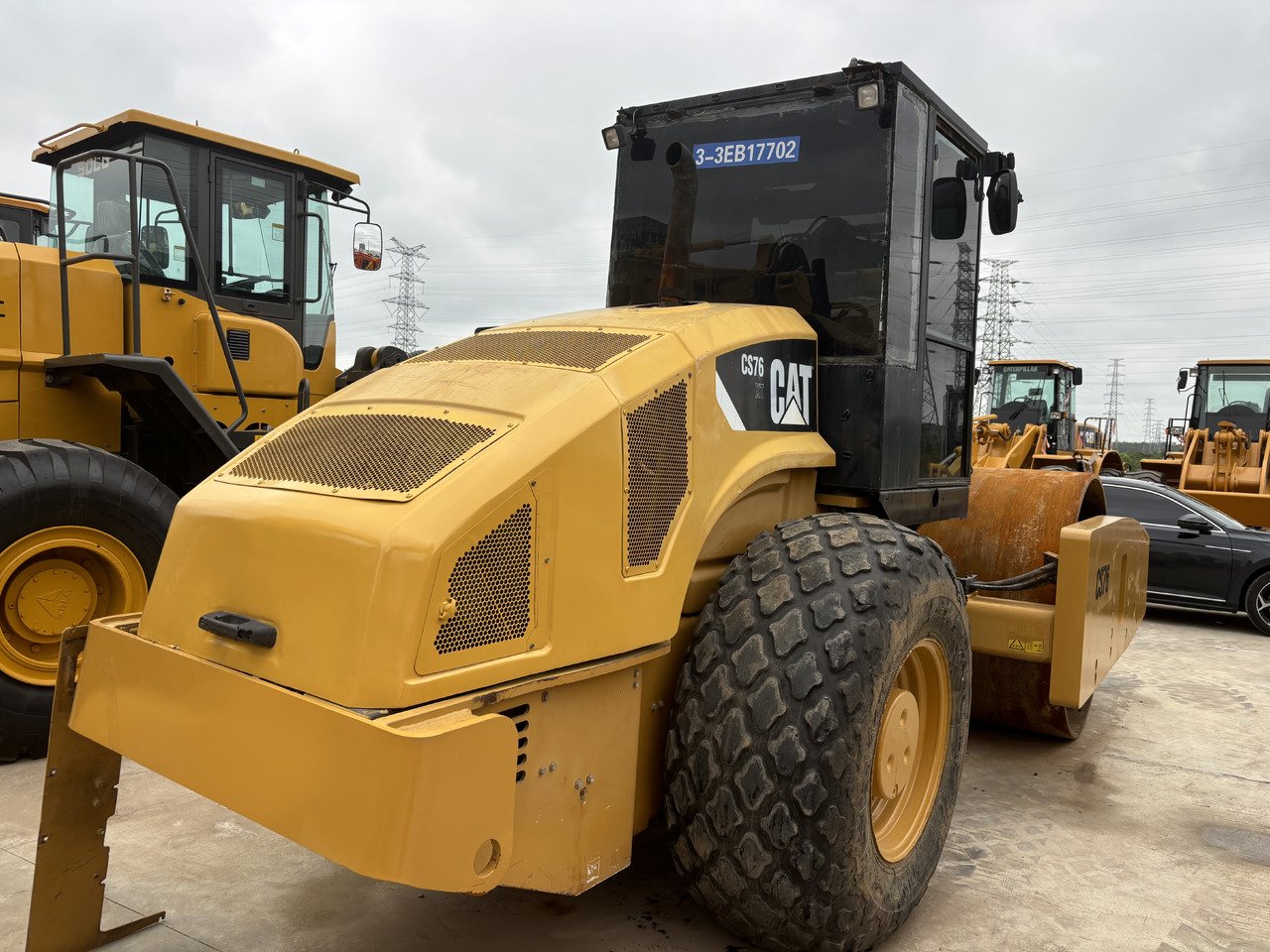 CATERPILLAR CS76 road roller Road construction - מדחס: תמונה 5 CATERPILLAR CS76 road roller Road construction - מדחס: תמונה 5
