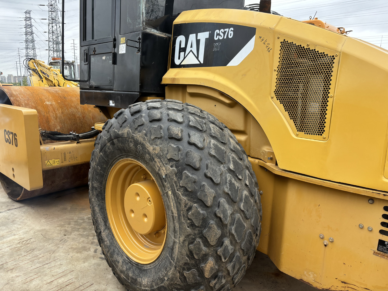 CATERPILLAR CS76 road roller Road construction - מדחס: תמונה 3 CATERPILLAR CS76 road roller Road construction - מדחס: תמונה 3