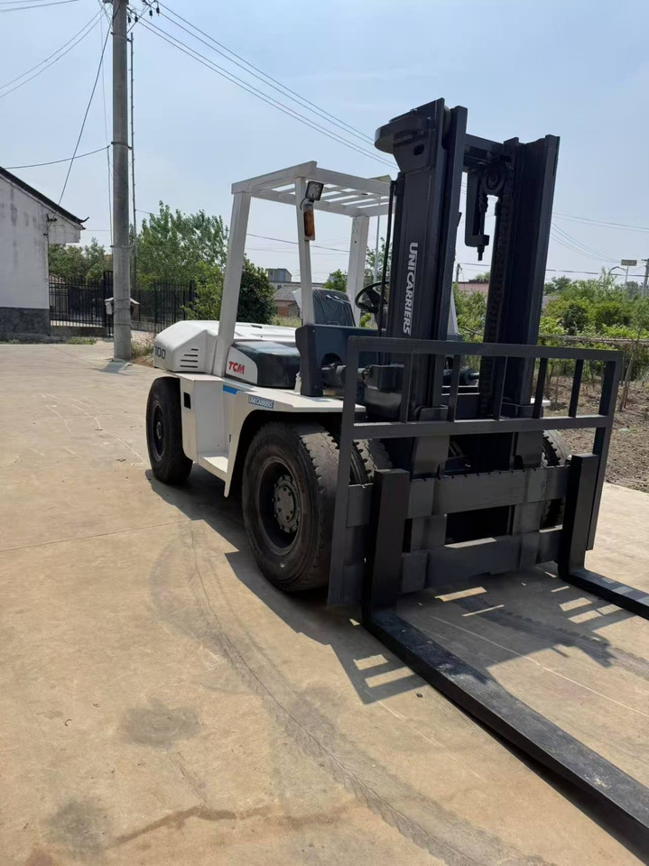 TCM fd100 used 2024 japan brand diesel forklift 10 ton class forklift - מלגזת סולר: תמונה 2 TCM fd100 used 2024 japan brand diesel forklift 10 ton class forklift - מלגזת סולר: תמונה 2