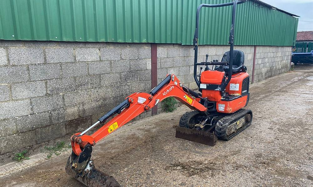 Kubota K008-5  - מיני מחפר: תמונה 1 Kubota K008-5  - מיני מחפר: תמונה 1