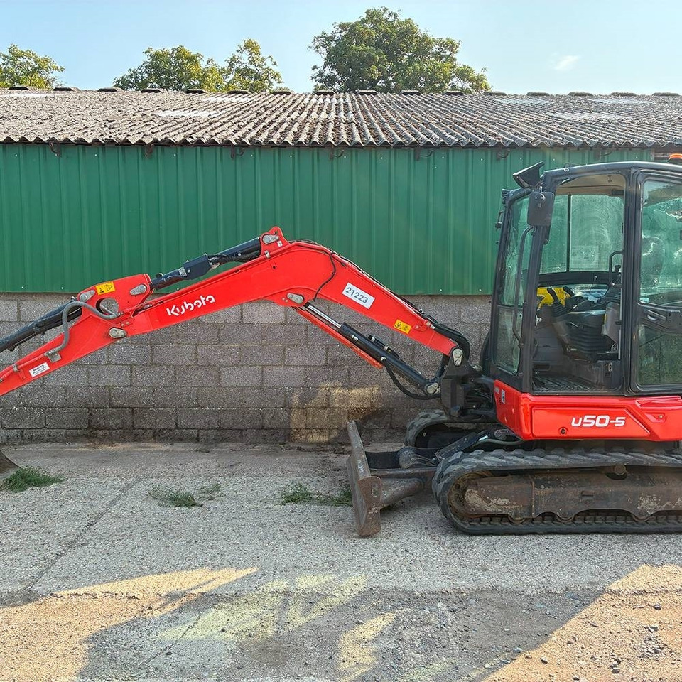 Kubota U 50-5 - מיני מחפר: תמונה 4 Kubota U 50-5 - מיני מחפר: תמונה 4