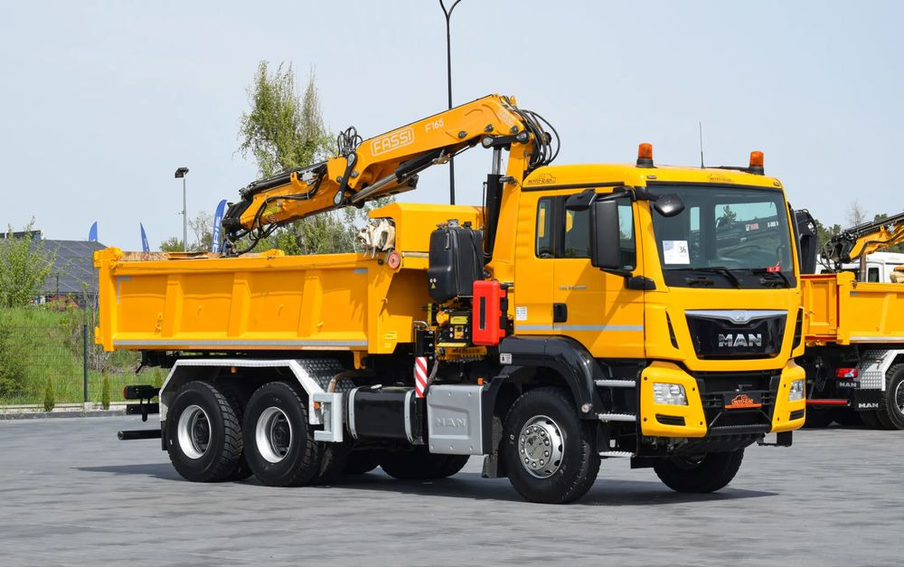 MAN TGS 26.400 / 6x4 / EURO 6 / UDT / HDS FASSI 165 / WYSUW x3 / ROTATOR / CHWYTAK / STEROWANIE RADIOWE / WZMOCNIONA RAMA / WYWROTKA / HYDROBURTA / AUTOMAT / 2017 / NOWE OPONY - 100% / NISKI PRZEBIEG - מזהיר: תמונה 3 MAN TGS 26.400 / 6x4 / EURO 6 / UDT / HDS FASSI 165 / WYSUW x3 / ROTATOR / CHWYTAK / STEROWANIE RADIOWE / WZMOCNIONA RAMA / WYWROTKA / HYDROBURTA / AUTOMAT / 2017 / NOWE OPONY - 100% / NISKI PRZEBIEG - מזהיר: תמונה 3