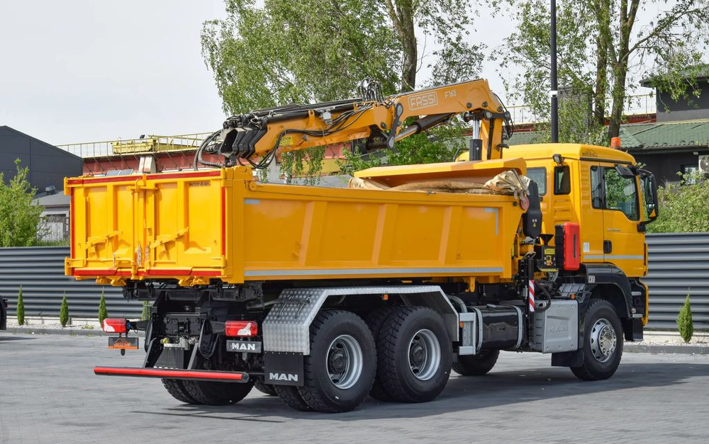 MAN TGS 26.400 / 6x4 / EURO 6 / UDT / HDS FASSI 165 / WYSUW x3 / ROTATOR / CHWYTAK / STEROWANIE RADIOWE / WZMOCNIONA RAMA / WYWROTKA / HYDROBURTA / AUTOMAT / 2017 / NOWE OPONY - 100% / NISKI PRZEBIEG - מזהיר, משאית מנוף: תמונה 5 MAN TGS 26.400 / 6x4 / EURO 6 / UDT / HDS FASSI 165 / WYSUW x3 / ROTATOR / CHWYTAK / STEROWANIE RADIOWE / WZMOCNIONA RAMA / WYWROTKA / HYDROBURTA / AUTOMAT / 2017 / NOWE OPONY - 100% / NISKI PRZEBIEG - מזהיר, משאית מנוף: תמונה 5