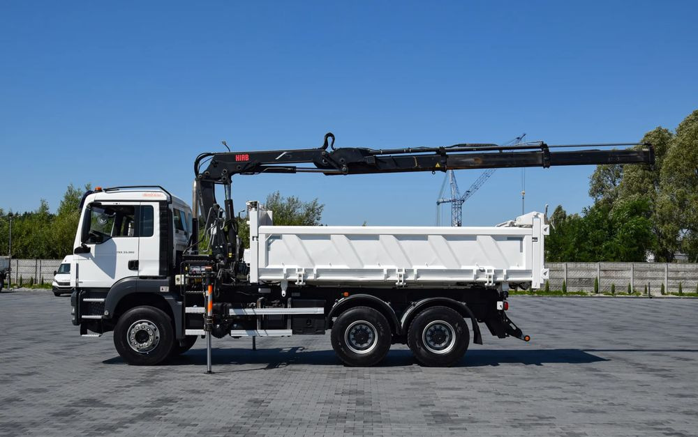 MAN TGS 33.360 / 6x4 / HDS HIAB 122 E-2 HIDUO / STEROWANIE RADIOWE / WYWROTKA / HYDROBURTA / AUTOMAT / KLIMA / TEMPOMAT / KAMERA COFANIA / SPROWADZONY - מזהיר, משאית מנוף: תמונה 5 MAN TGS 33.360 / 6x4 / HDS HIAB 122 E-2 HIDUO / STEROWANIE RADIOWE / WYWROTKA / HYDROBURTA / AUTOMAT / KLIMA / TEMPOMAT / KAMERA COFANIA / SPROWADZONY - מזהיר, משאית מנוף: תמונה 5