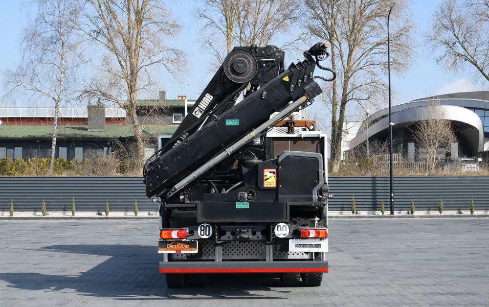 משאית צד נופל/ שטוחה, משאית מנוף Mercedes-Benz AROCS 2636 / 6x4 / HIAB X-HIPRO 192 E-3 / WYSUW x3 / ROTATOR / STEROWANIE RADIOWE / UDT / PODPORY HYDRAULICZNE / AUTOMAT / KAMERA COFANIA / NISKI PRZEBIEG / SPROWADZONY: תמונה 6