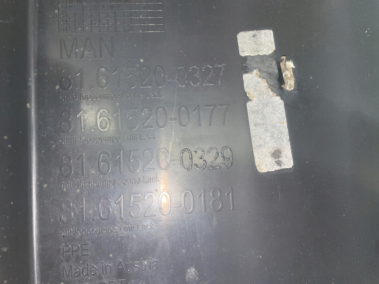 DOLNY STOPIEŃ STOPNICA MAN TGL TGM TGL-3 81615200327 - צעד עבור משאית: תמונה 4 DOLNY STOPIEŃ STOPNICA MAN TGL TGM TGL-3 81615200327 - צעד עבור משאית: תמונה 4