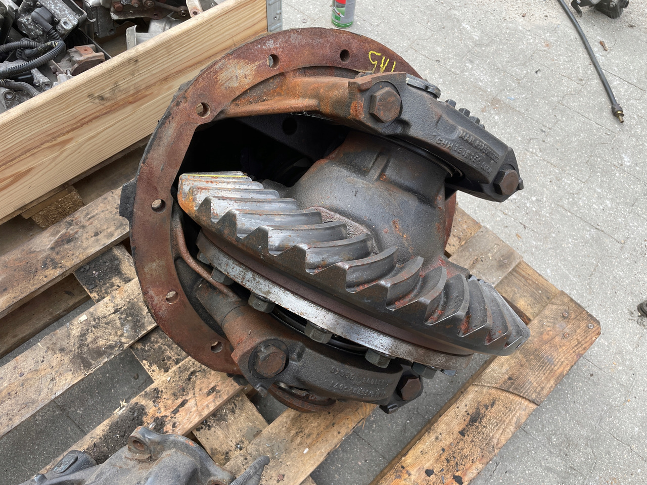 MAN TGX TGS TGA WKŁAD DYFERENCJAŁ MOSTU DYFER 38:15, 81350106301 - סרן אחורי עבור משאית: תמונה 2 MAN TGX TGS TGA WKŁAD DYFERENCJAŁ MOSTU DYFER 38:15, 81350106301 - סרן אחורי עבור משאית: תמונה 2