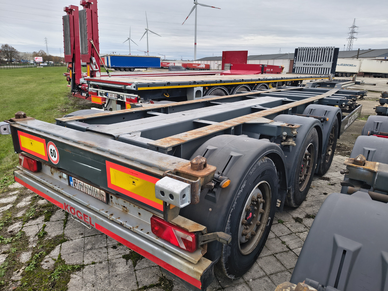 Kögel 40ft containerchassis - סמיטריילר: תמונה 3 Kögel 40ft containerchassis - סמיטריילר: תמונה 3