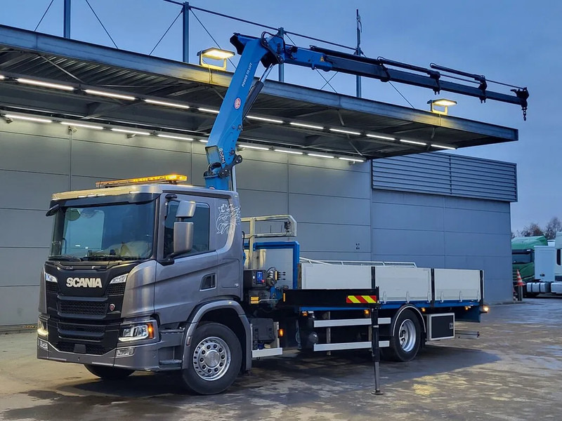 Scania P280 HMF 1420K-RC Kran Crane Automatic Euro 6 - משאית מנוף: תמונה 1 Scania P280 HMF 1420K-RC Kran Crane Automatic Euro 6 - משאית מנוף: תמונה 1