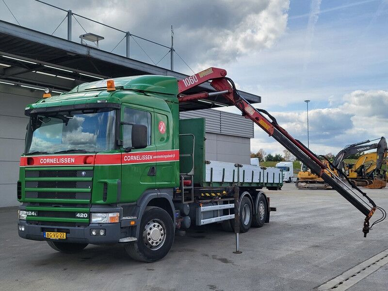 Scania R R124 - משאית, משאית מנוף: תמונה 5 Scania R R124 - משאית, משאית מנוף: תמונה 5