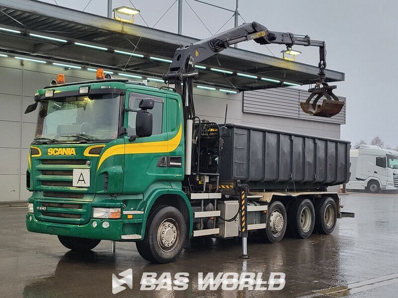 Scania R R440 - משאית, משאית מנוף: תמונה 1 Scania R R440 - משאית, משאית מנוף: תמונה 1