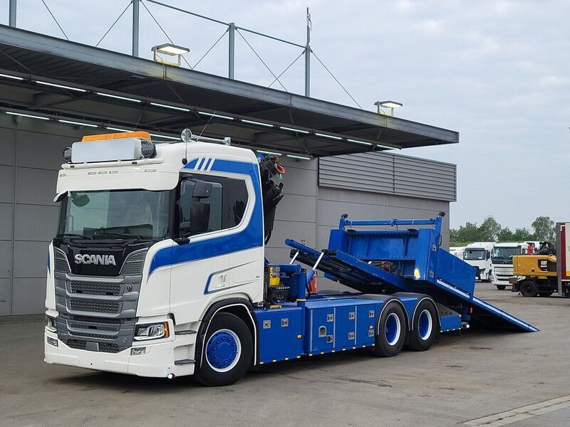 Scania R R580 - משאית, משאית מנוף: תמונה 1 Scania R R580 - משאית, משאית מנוף: תמונה 1