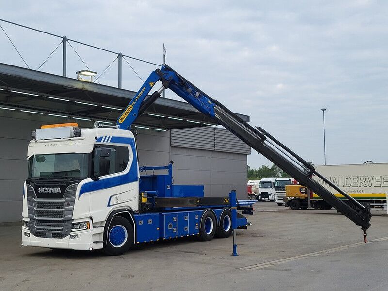 Scania R R580 - משאית, משאית מנוף: תמונה 5 Scania R R580 - משאית, משאית מנוף: תמונה 5