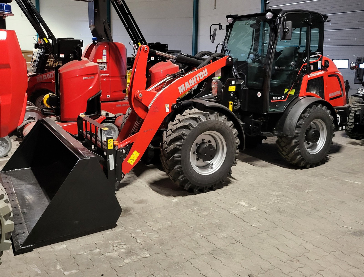 Manitou MLA 7-75 H - מעמיס גלגלים: תמונה 3 Manitou MLA 7-75 H - מעמיס גלגלים: תמונה 3