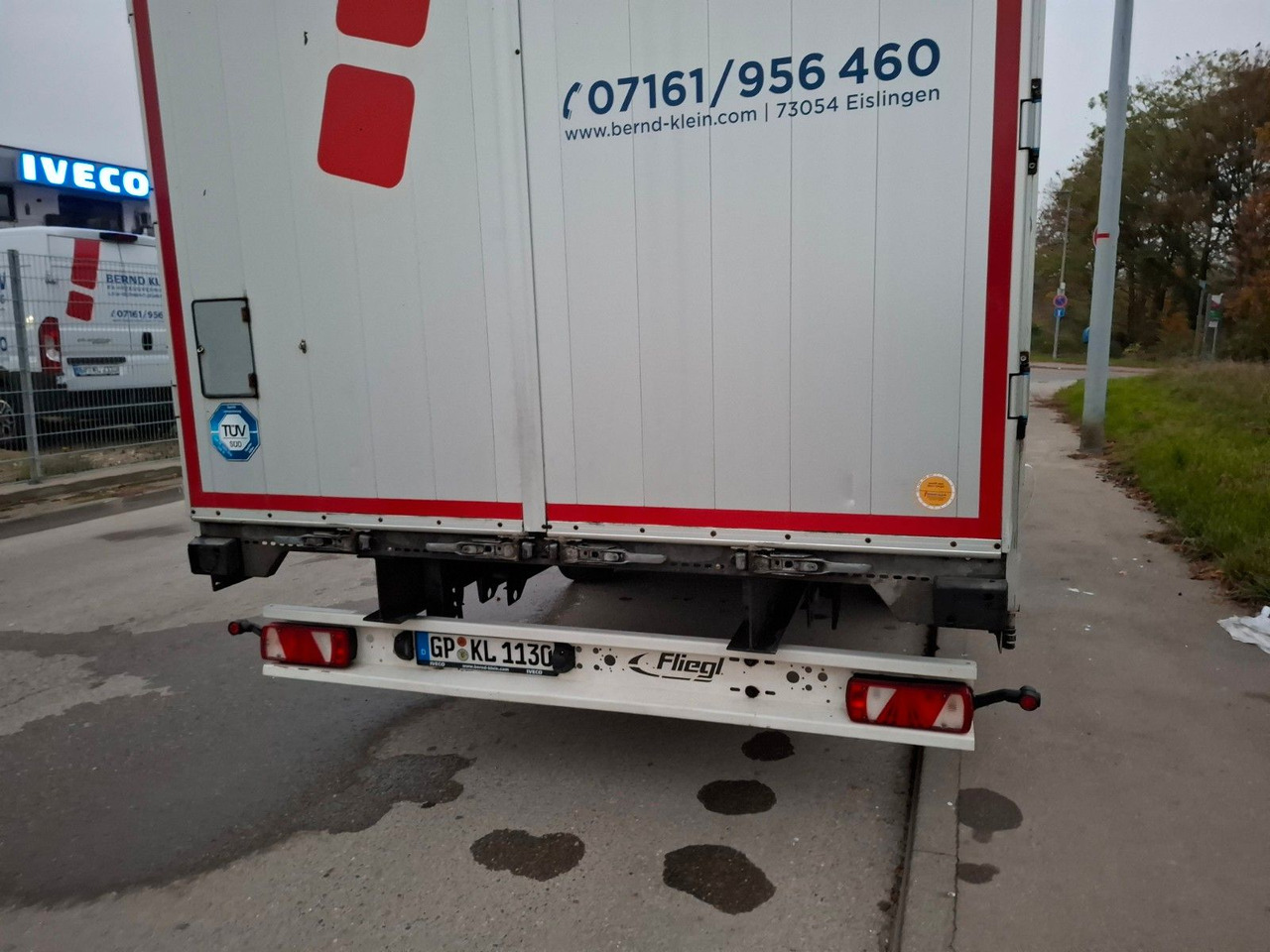 Fliegl TKF 118, Schiebeplane, Durchlader, Luft, - קרון נגרר עם וילונות צד: תמונה 5 Fliegl TKF 118, Schiebeplane, Durchlader, Luft, - קרון נגרר עם וילונות צד: תמונה 5