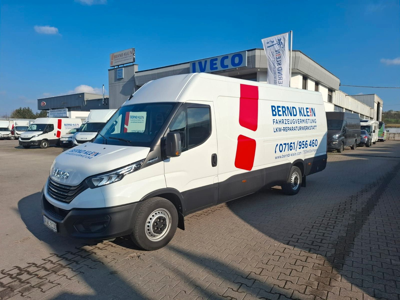 כלי רכב מסחרי עם לוח Iveco 35-160V/P, Luftfed., KLima, HiMatic, DAB,.: תמונה 1