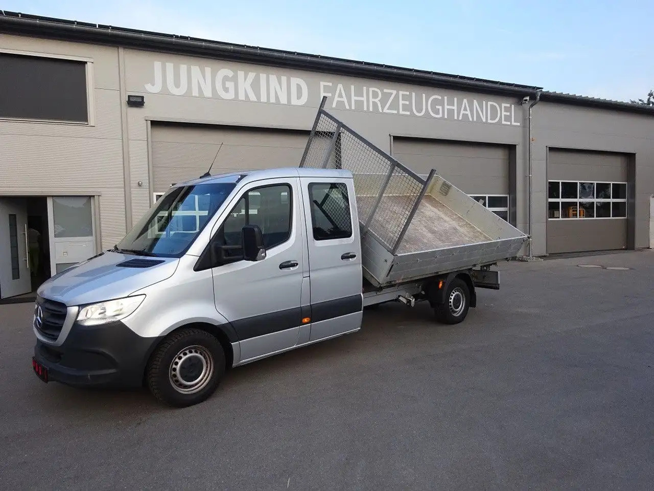 Mercedes-Benz Sprinter 319 CDI DoKa Maxi Kipper AHK 2,8t - כלי רכב מסחרי במיטה שטוחה, כלי רכב מסחרי קומבי: תמונה 3 Mercedes-Benz Sprinter 319 CDI DoKa Maxi Kipper AHK 2,8t - כלי רכב מסחרי במיטה שטוחה, כלי רכב מסחרי קומבי: תמונה 3