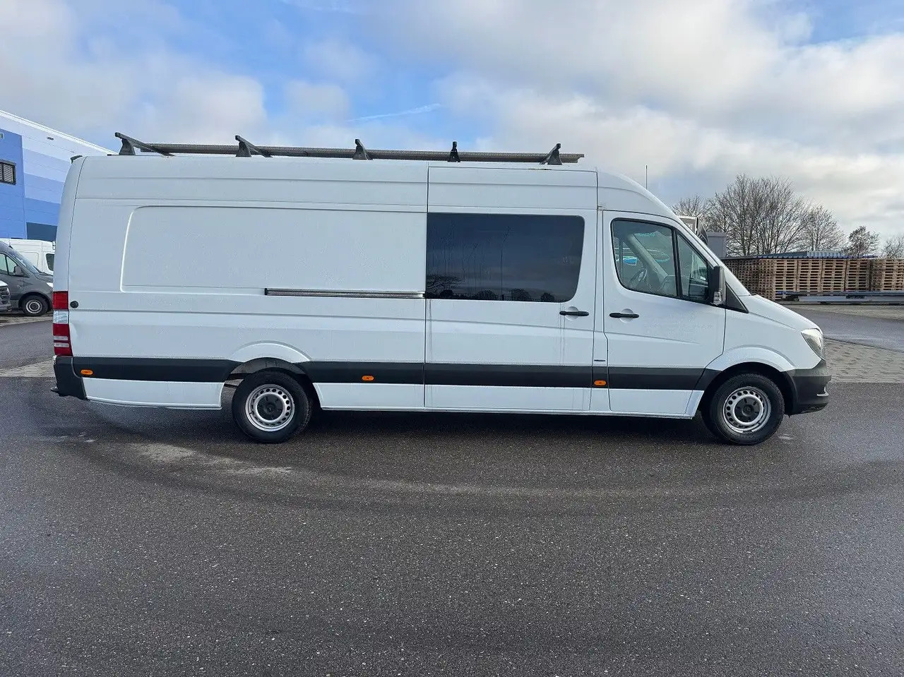 Mercedes-Benz Sprinter 319 CDI Maxi Lang XXL Extralang Mixto - כלי רכב מסחרי עם לוח, כלי רכב מסחרי קומבי: תמונה 4 Mercedes-Benz Sprinter 319 CDI Maxi Lang XXL Extralang Mixto - כלי רכב מסחרי עם לוח, כלי רכב מסחרי קומבי: תמונה 4