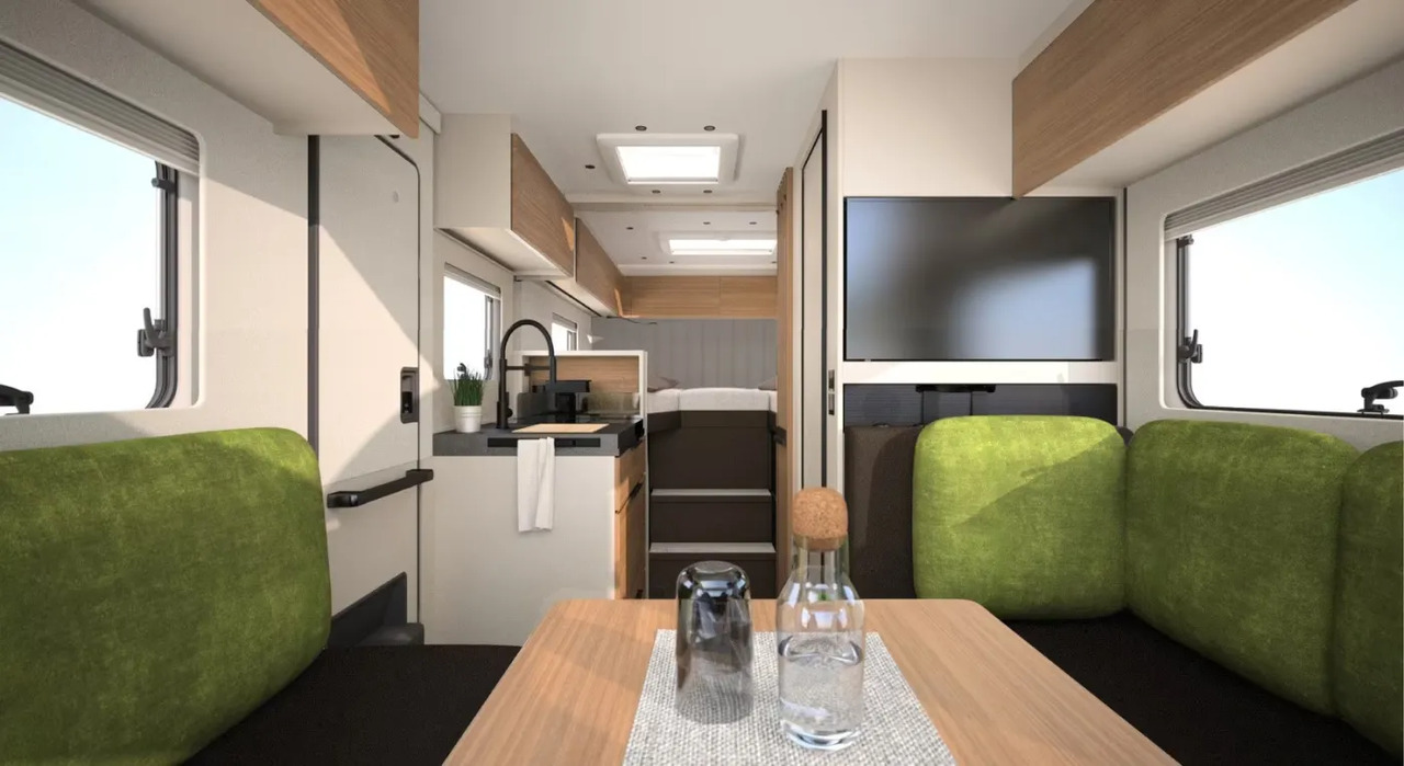 חָדָשׁ רכב ממונע חצי-משולב Bürstner Signature SFT 7.0 Komfort-Pack, Küchen-Pack: תמונה 6