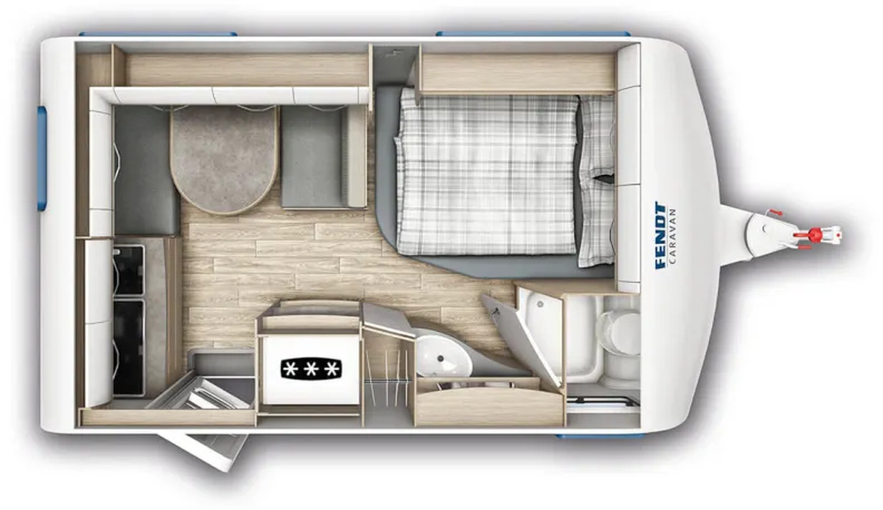 Fendt Bianco Activ 390 FHS Dusche, 1.700 KG-Fahrwerk - קרוואן נגרר: תמונה 2 Fendt Bianco Activ 390 FHS Dusche, 1.700 KG-Fahrwerk - קרוואן נגרר: תמונה 2