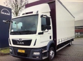 MAN MAN TGM 15.250 Automatic - משאית וילונות צד: תמונה 1 MAN MAN TGM 15.250 Automatic - משאית וילונות צד: תמונה 1