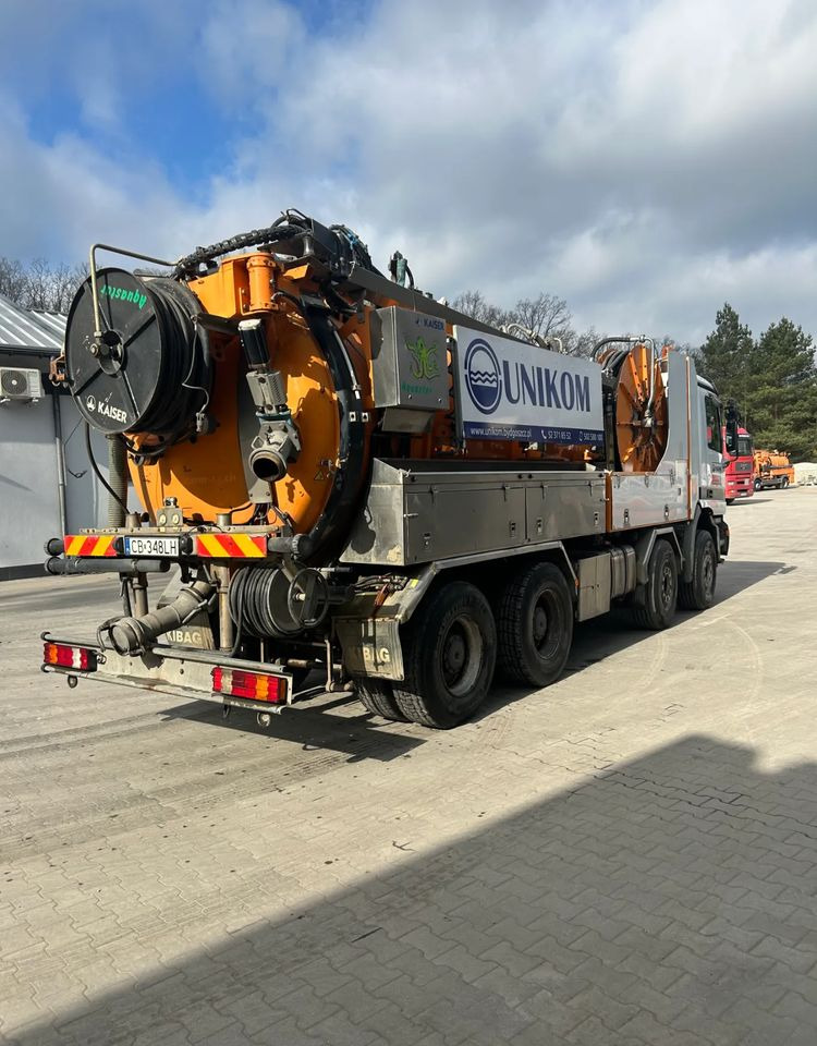 Mercedes-Benz ACTROS 3243 KAISER AQUASTER WUKO - משאית ואקום: תמונה 4 Mercedes-Benz ACTROS 3243 KAISER AQUASTER WUKO - משאית ואקום: תמונה 4