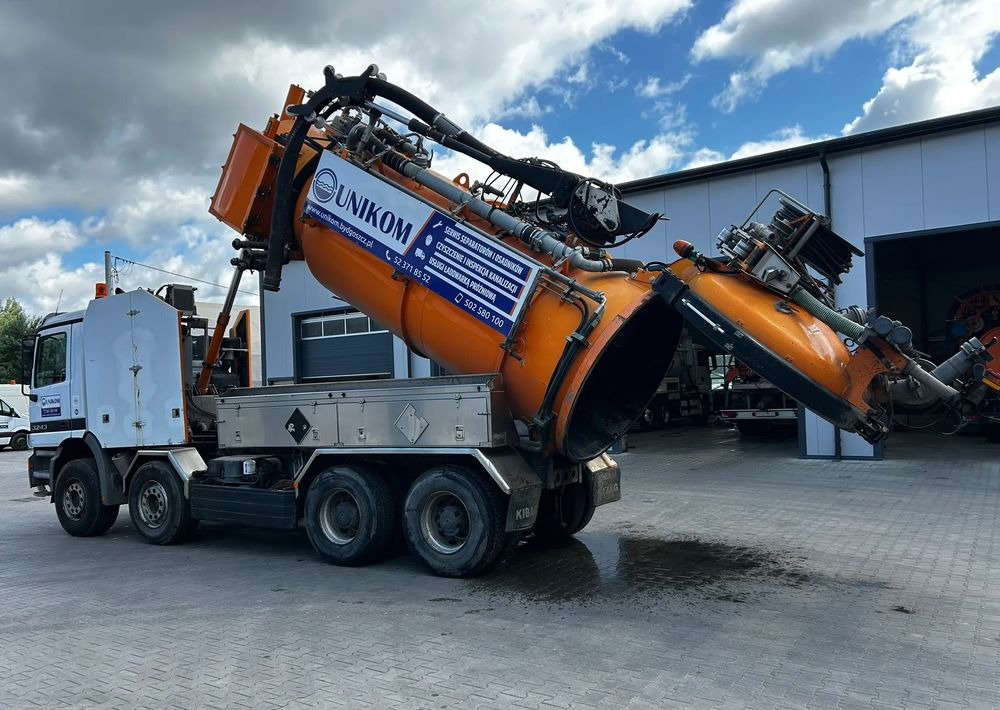 Mercedes-Benz ACTROS 3243 KAISER AQUASTER WUKO - משאית ואקום: תמונה 2 Mercedes-Benz ACTROS 3243 KAISER AQUASTER WUKO - משאית ואקום: תמונה 2