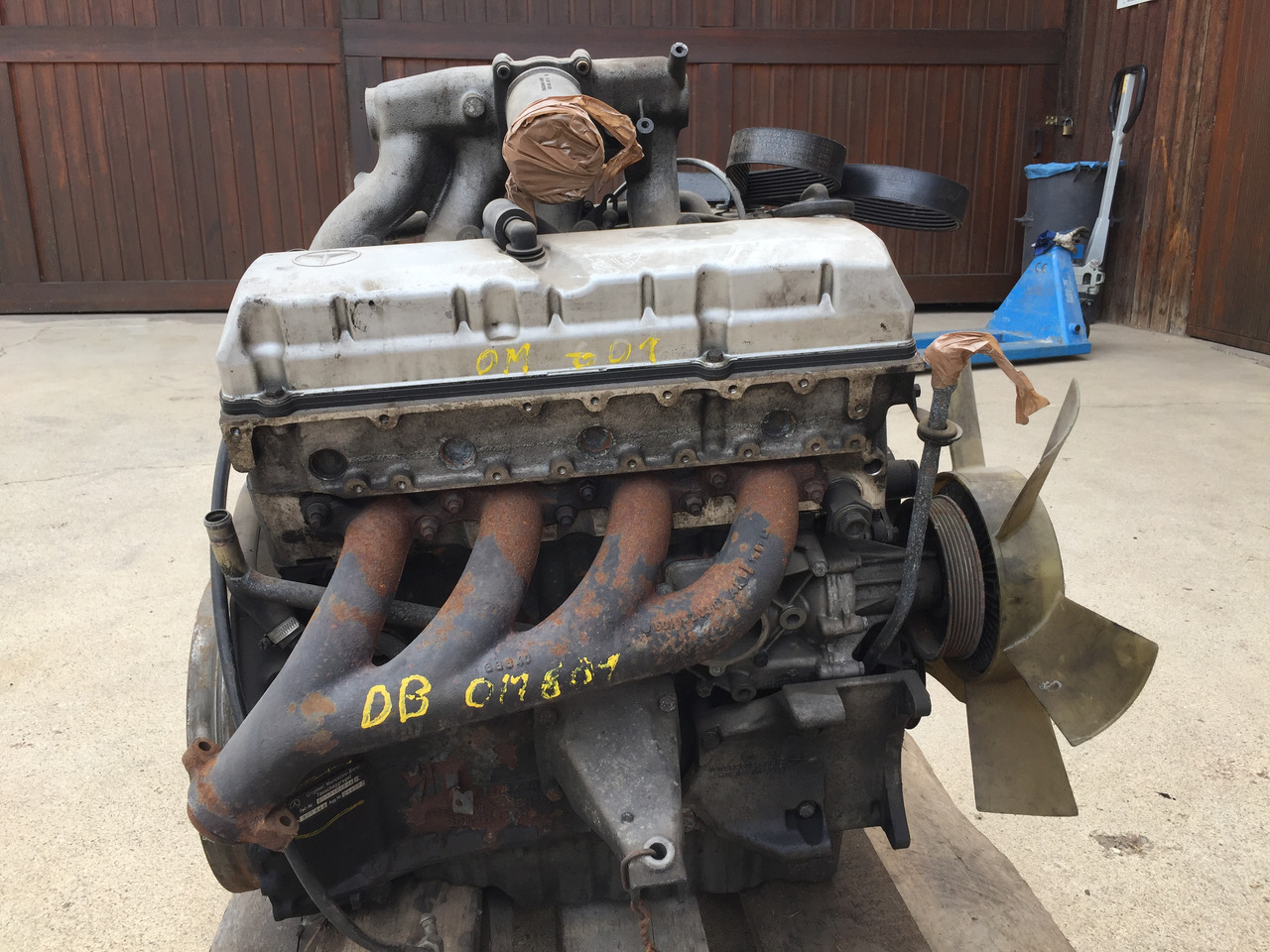 Gebrauchter Motor MB 208, Motortyp : OM 601, Artikel - Nr. : 81.9999 - 9999 - מנוע עבור משאית: תמונה 1 Gebrauchter Motor MB 208, Motortyp : OM 601, Artikel - Nr. : 81.9999 - 9999 - מנוע עבור משאית: תמונה 1